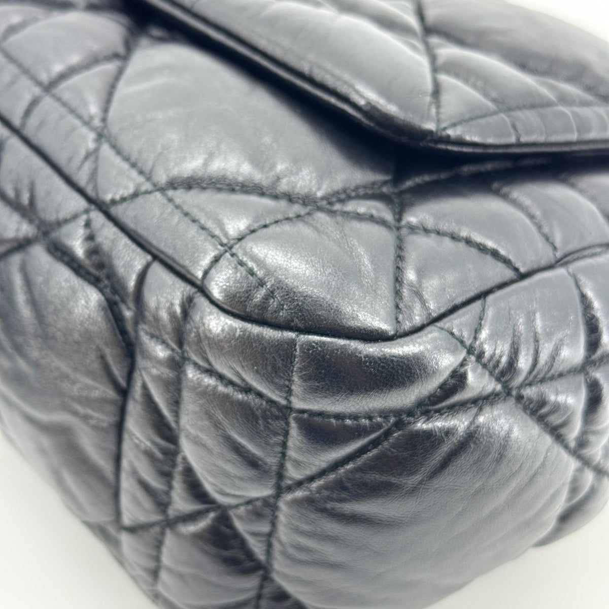 Dior Caro Medium Crossbody Bag Black