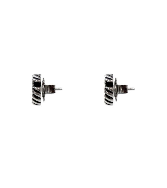 Gucci Double G Chain Silver Earrings