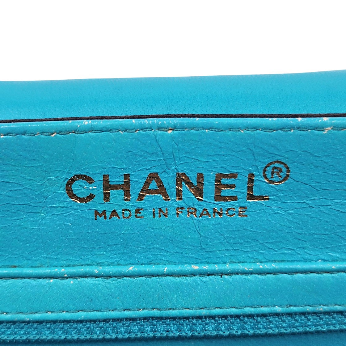 Chanel Black 2.55 Chocolate Bar Shoulder Bag