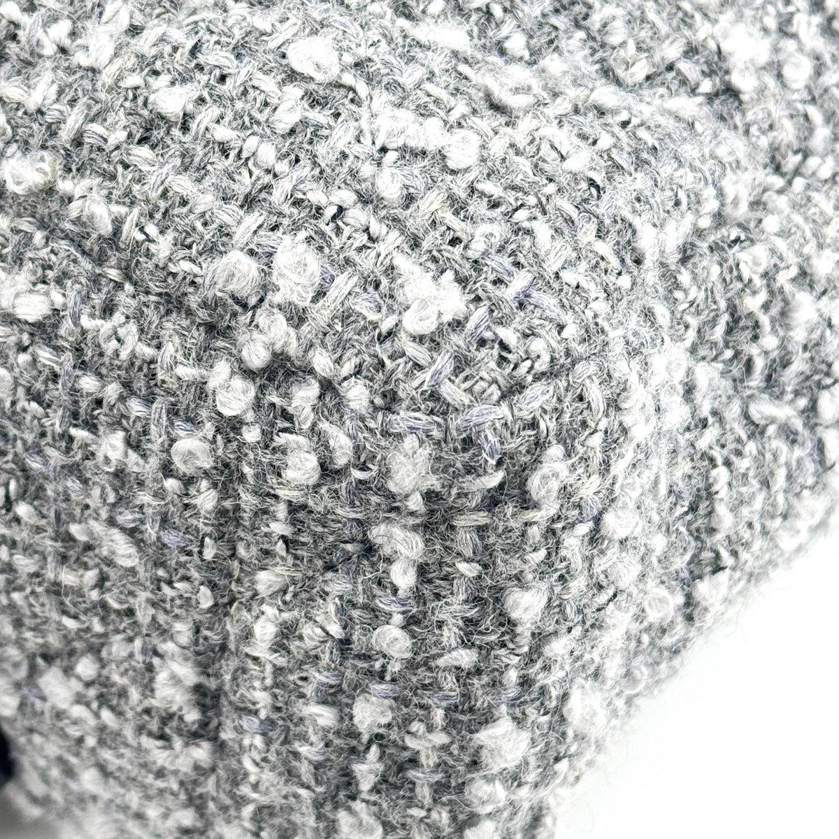 Chanel 19 Mini Flap Bag Tweed Grey
