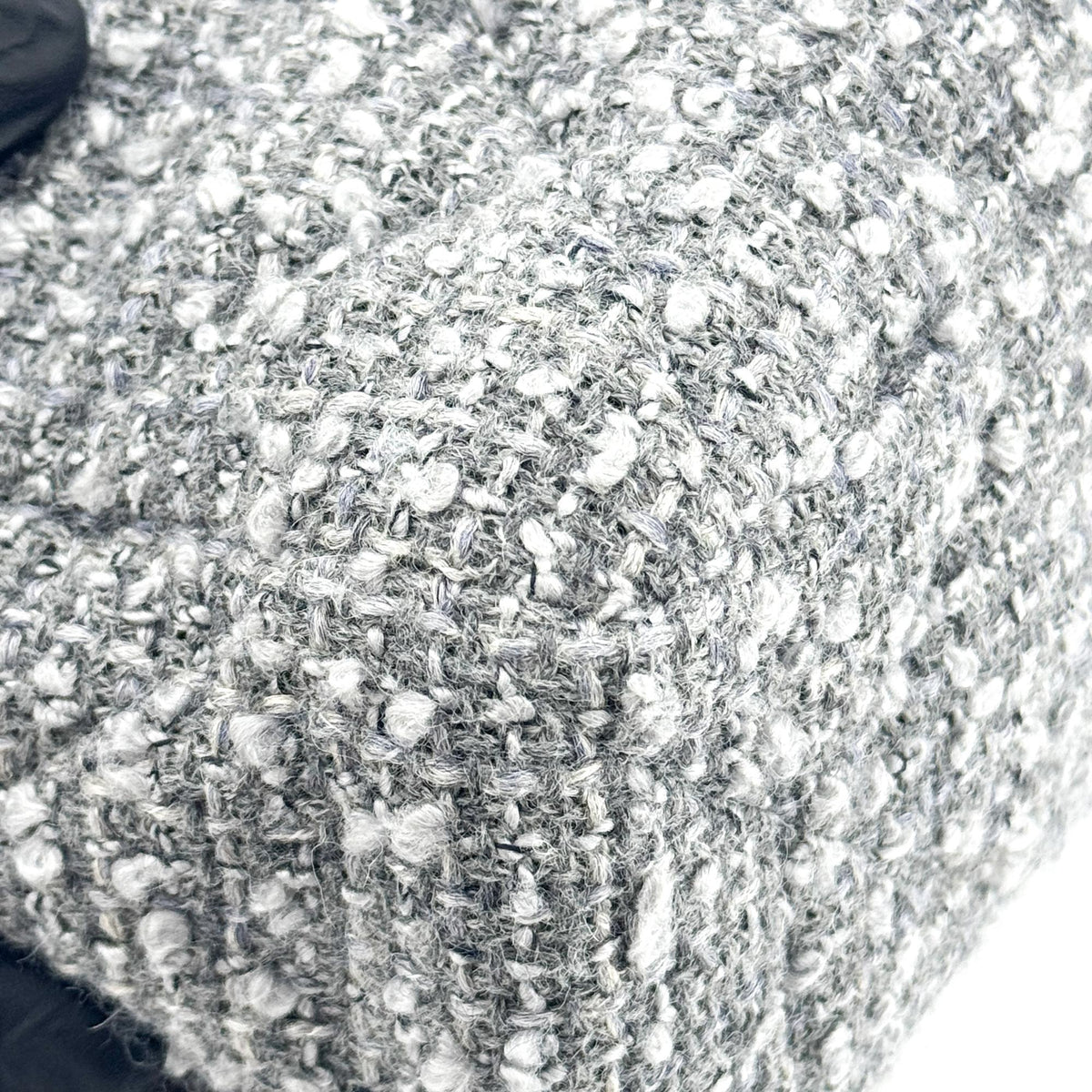 Chanel 19 Mini Flap Bag Tweed Grey