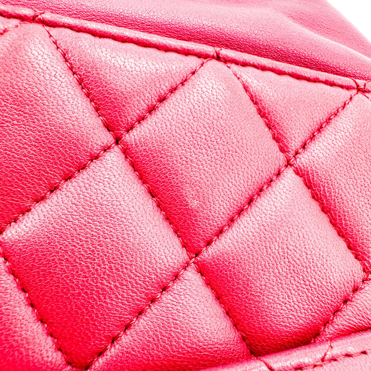 Chanel Quilted Lambskin Mini Drawstring Backpack Pink Champagne Gold