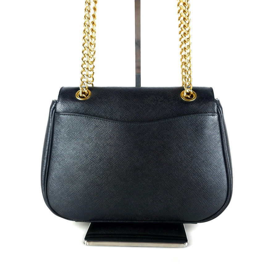 Saffiano Flap Shoulder Bag Crossbody Bag 1BD194