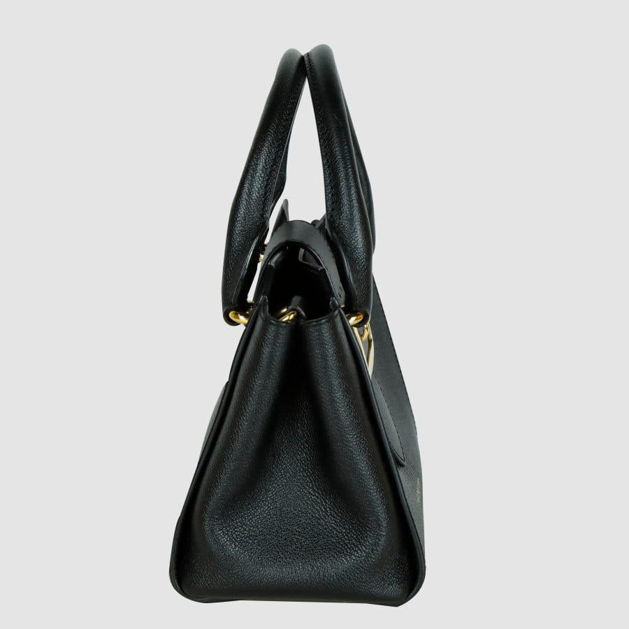 Buckle tote bag shoulder bag