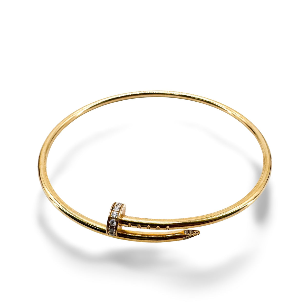 Cartier Juste un Clou Bracelet Small Yellow Gold Diamond