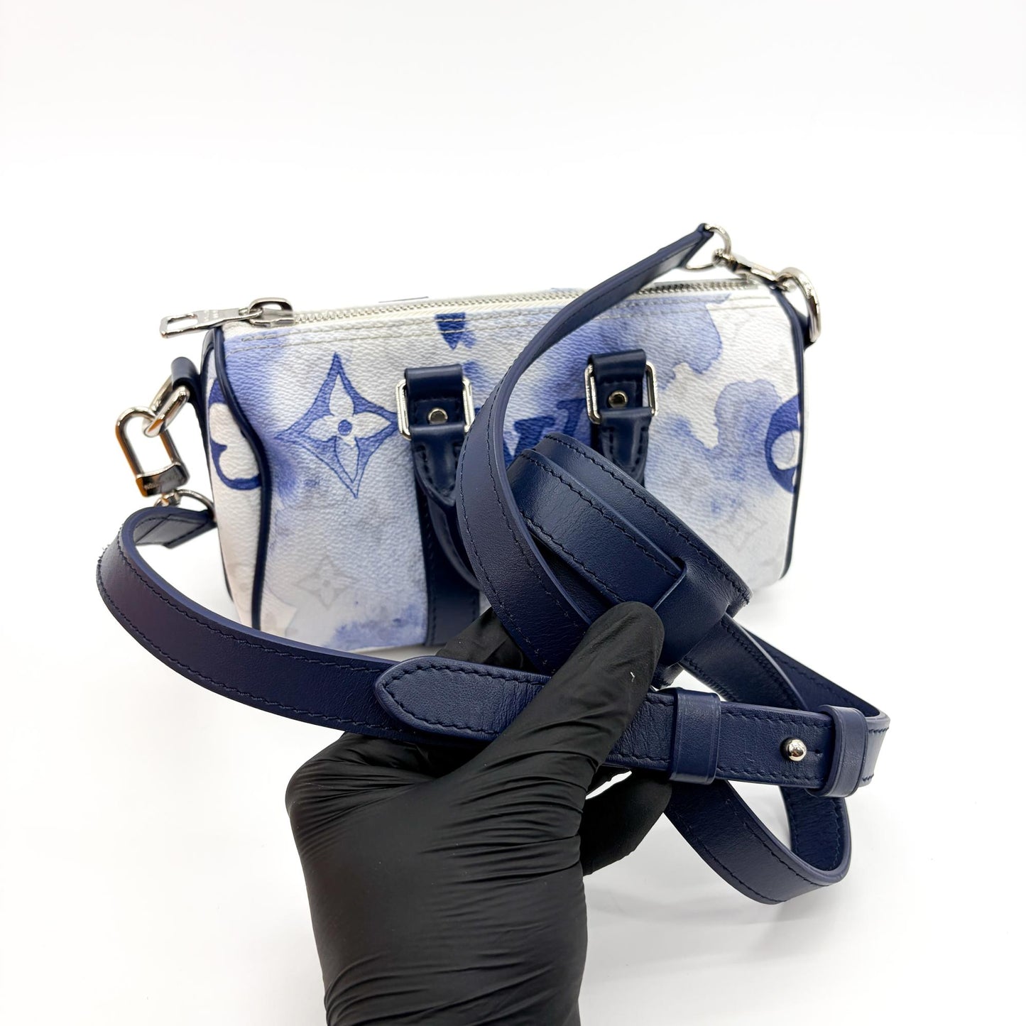 Louis Vuitton Keepall XS Monogram Watercolor Blue