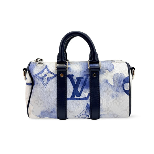 Louis Vuitton Keepall XS Monogram Watercolor Blue