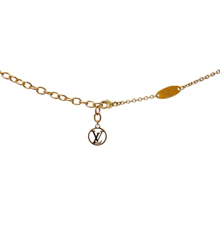 Louis Vuitton LV Flower Gold Necklace