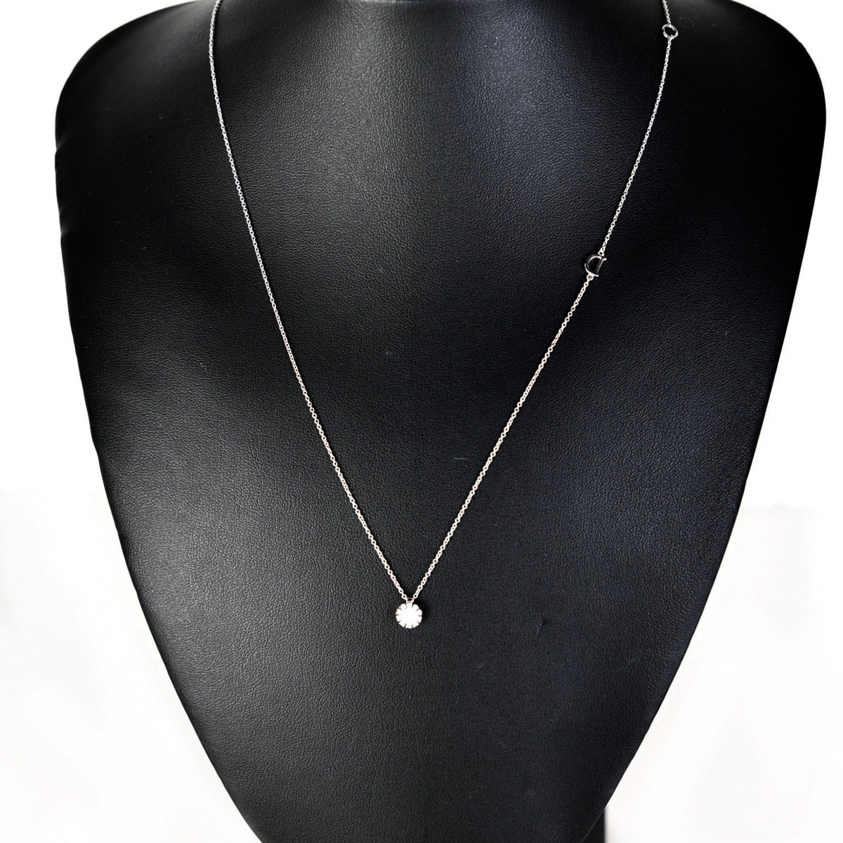 Margherita White Gold Diamond Necklace 6mm