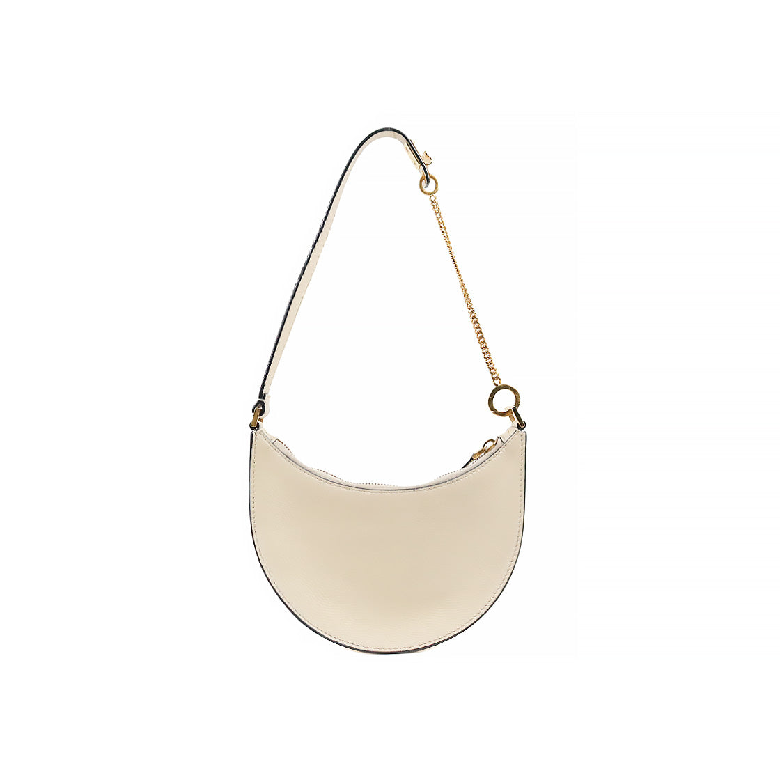 Valentino Ivory V Logo Hobo Bag
