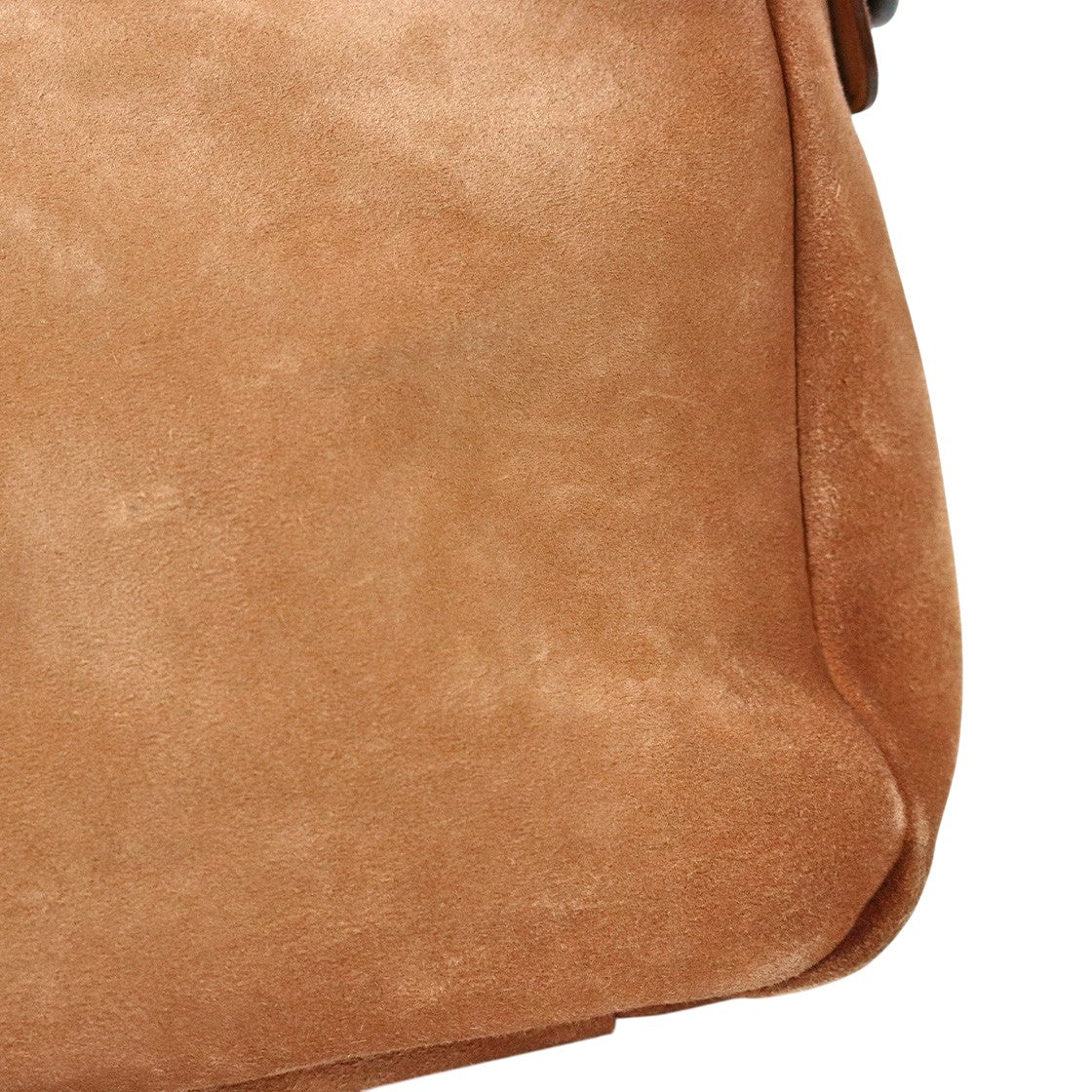 Balenciaga Brown Mini Suede Le City Motor Bag