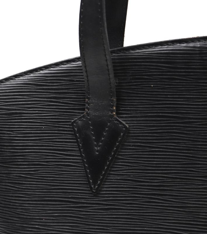 Louis Vuitton Black Epi Saint-Jacques