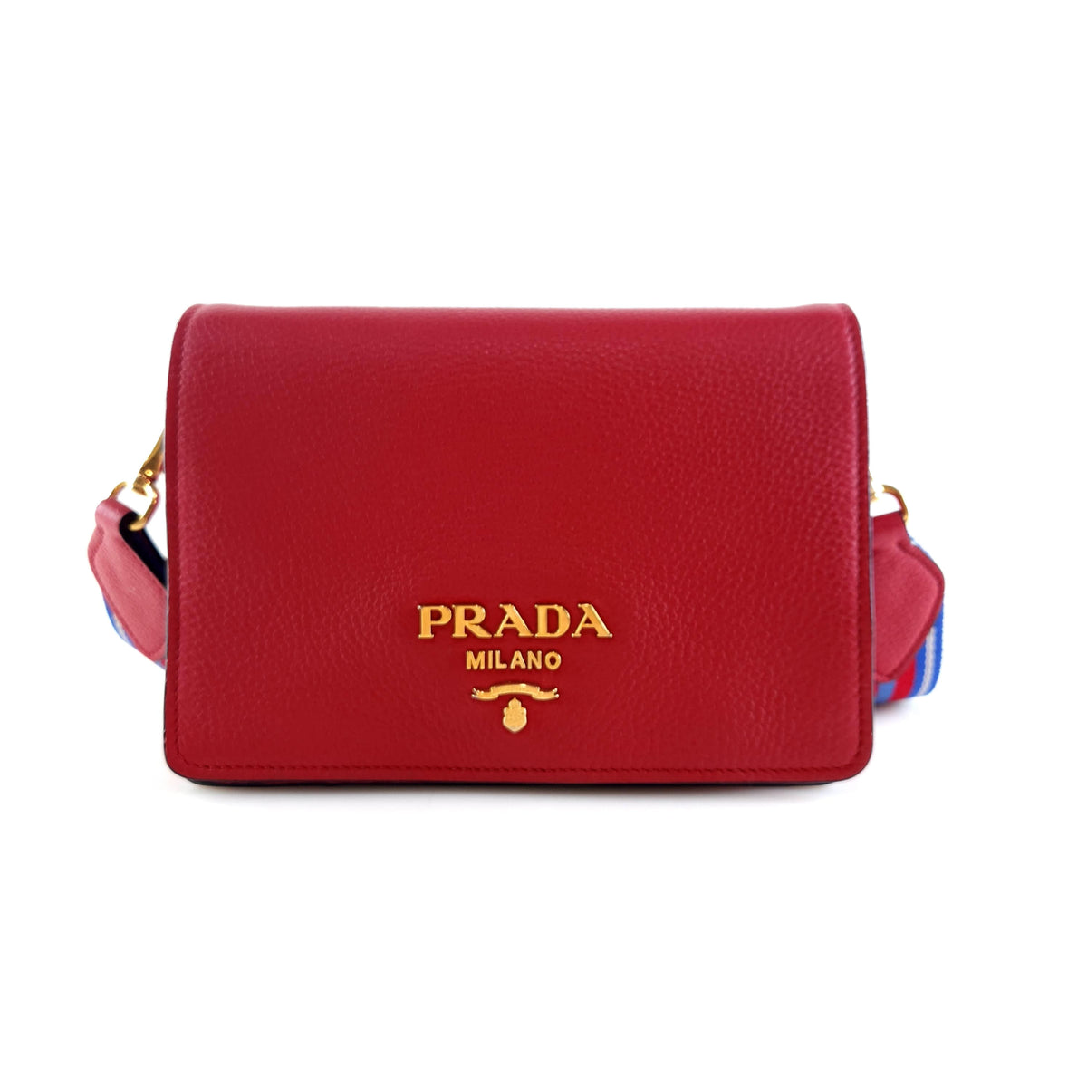 Mini Vitello Dino Shoulder Bag Crossbody Bag 1BD102