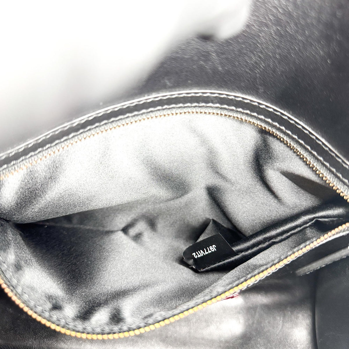 Valentino Rockstud Shoulder Bag Black with Gold Hardware