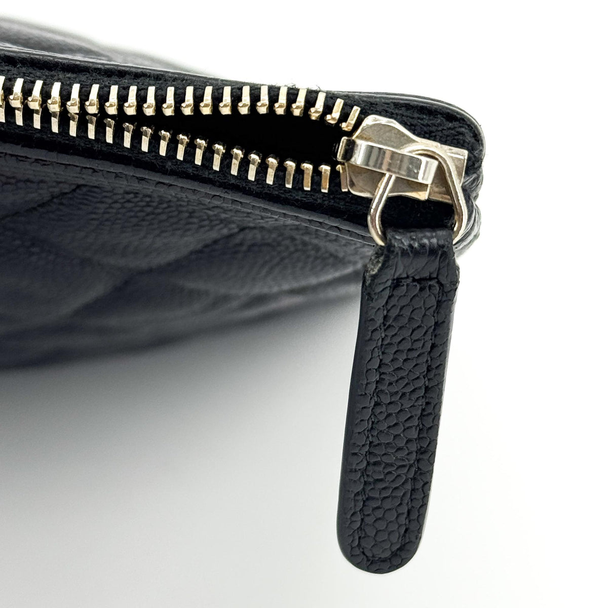 Chanel Boy Caviar Large Clutch Gold Hardware Black