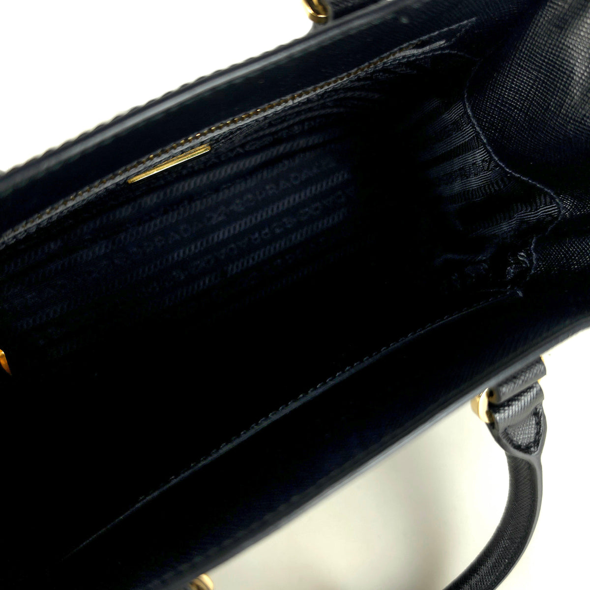 Mini Saffiano Galleria Strap Crossbody Tote Bag 1BA296