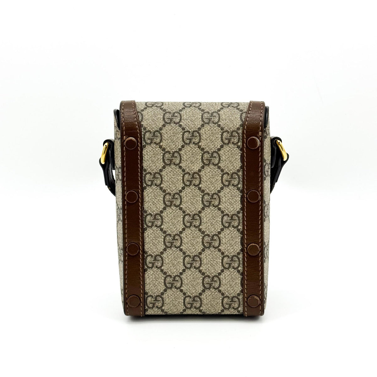 Gucci Horsebit 1955 Mini Crossbody Bag Beige Brown