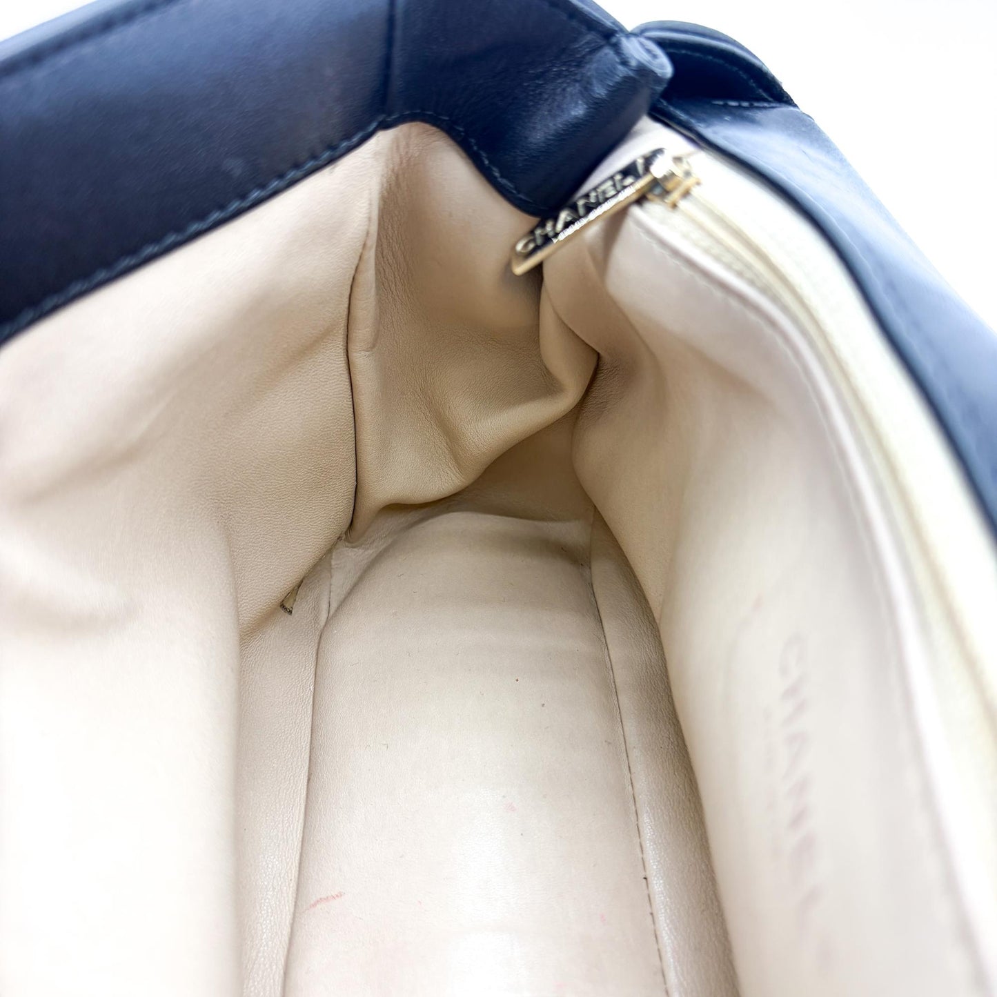 Chanel Small Trendy CC Top Handle Bag Black Gold Hardware