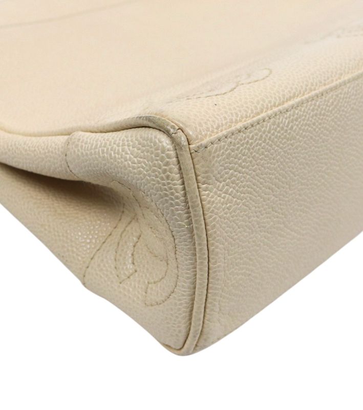Chanel Beige Triple CC Chain Shoulder Bag