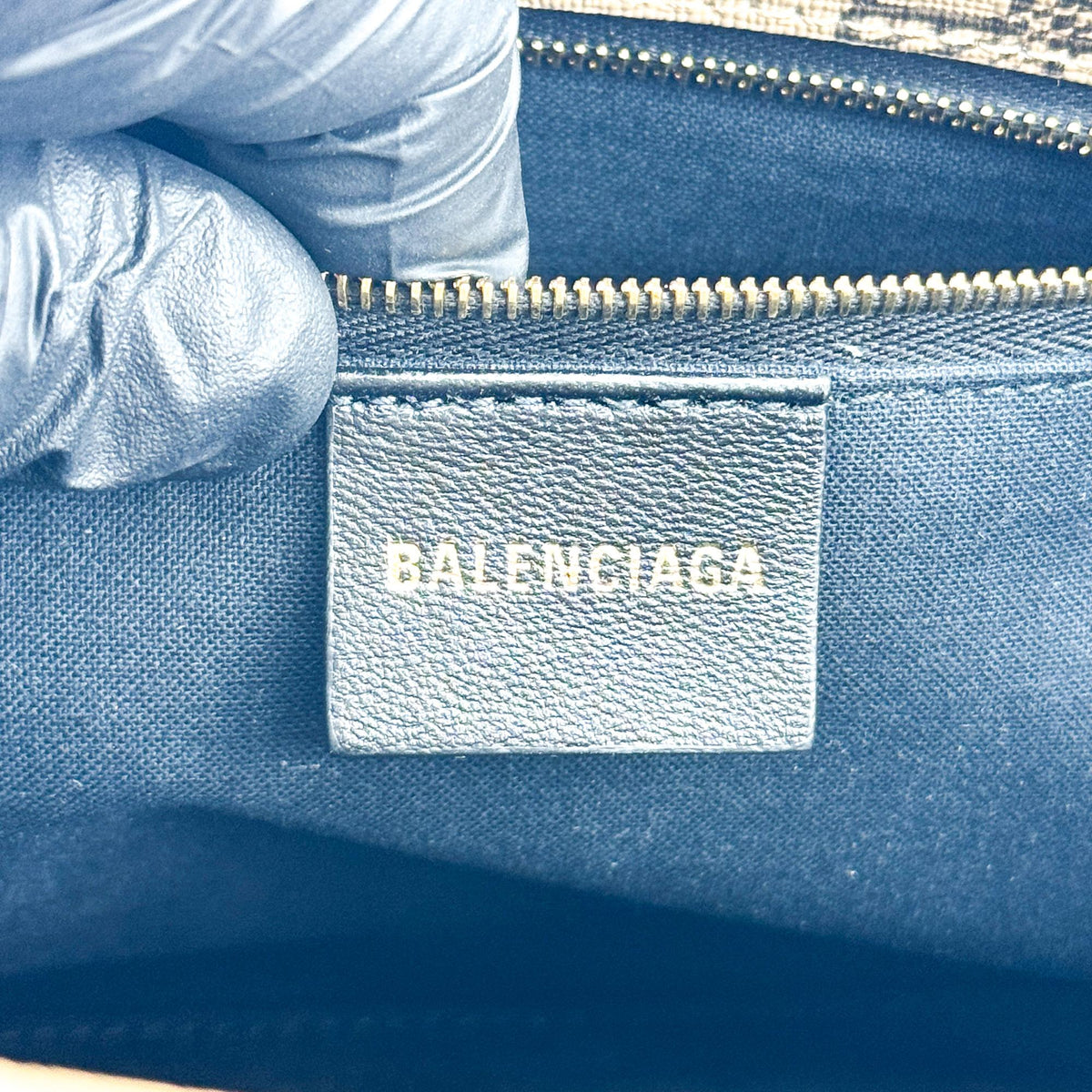 Balenciaga BB Monogram Signature XS Tote Bag Brown