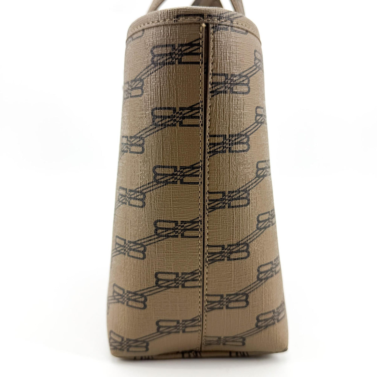 Balenciaga BB Monogram Signature XS Tote Bag Brown