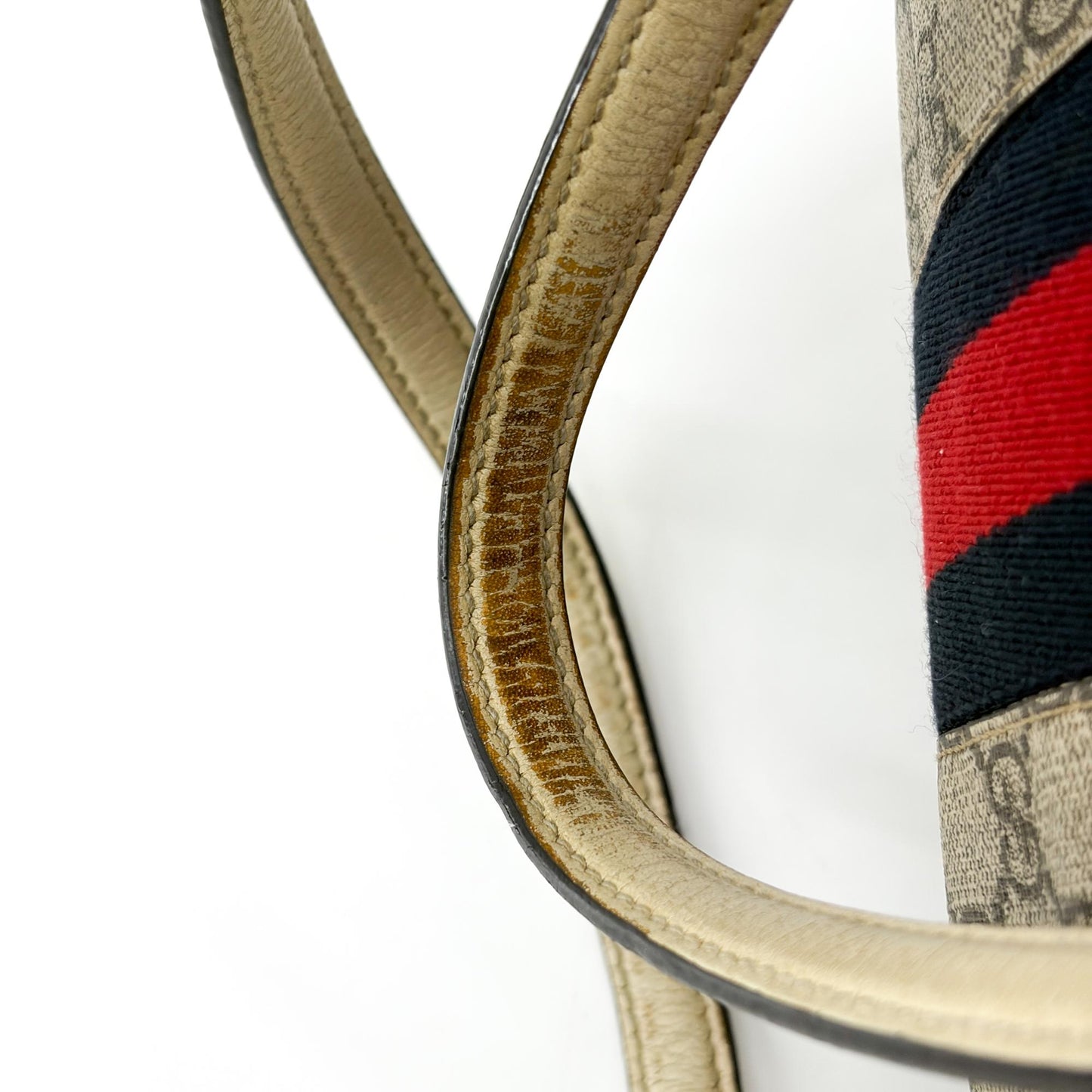 Gucci Ophidia GG Medium Tote Bag White