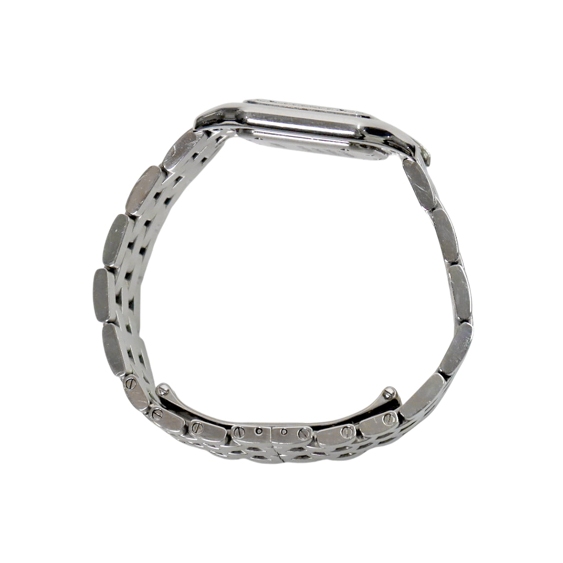 Cartier 27mm Steel Diamond "Panda" Quartz Watch
