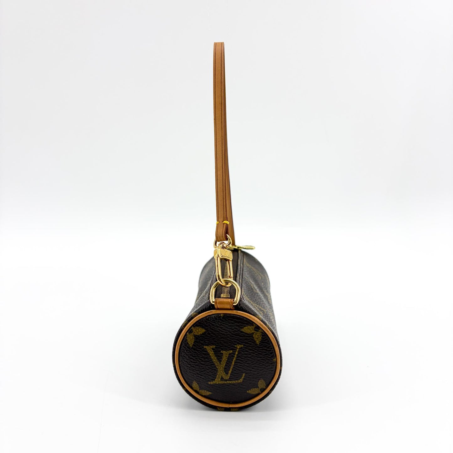 Louis Vuitton Monogram Mini Papillon Shoulder Bag Brown