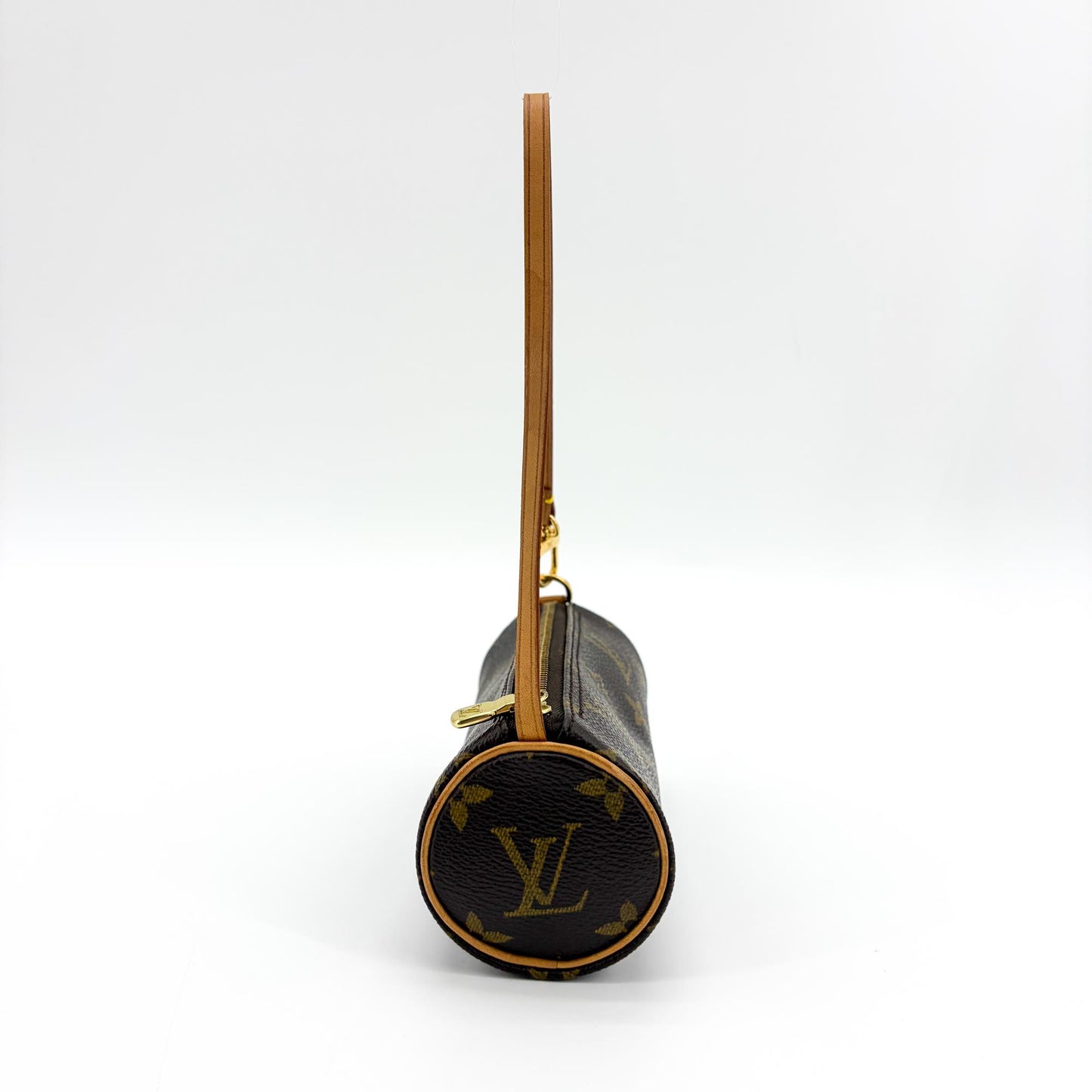 Louis Vuitton Monogram Mini Papillon Shoulder Bag Brown
