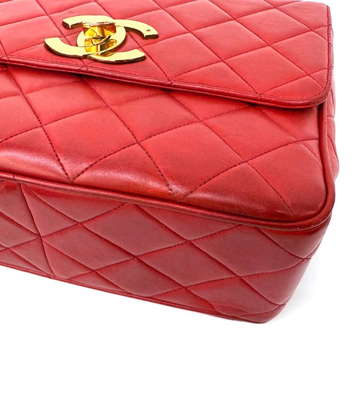 Chanel Red Big CC Crossbody Bag