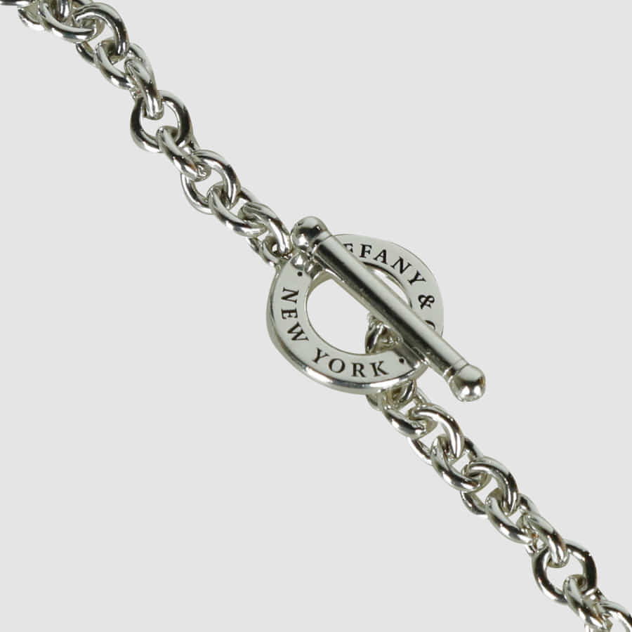 Ann Copul Heart Toggle Pendant Silver Necklace
