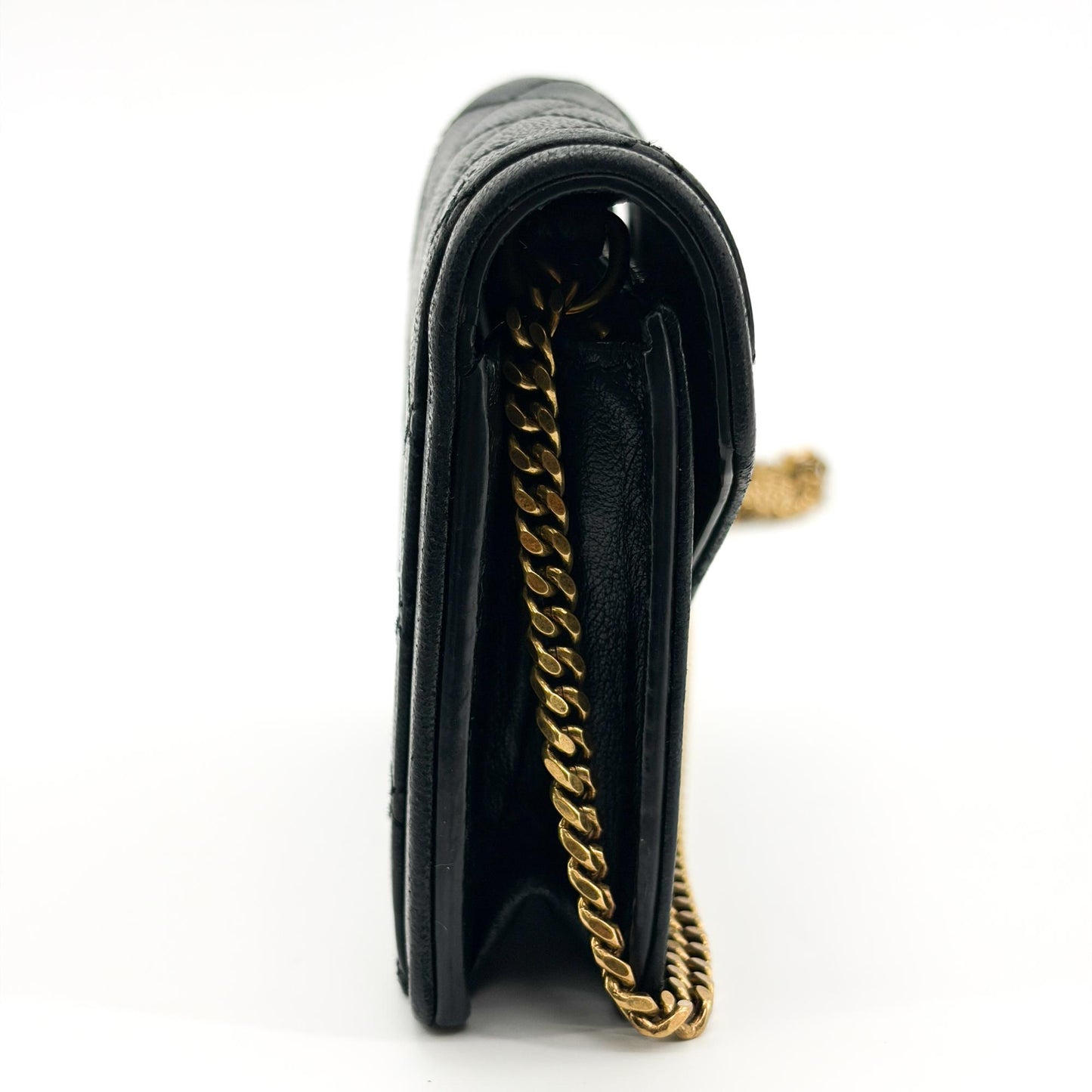 Saint Laurent Gaby Micro Bag Quilted Lambskin Black