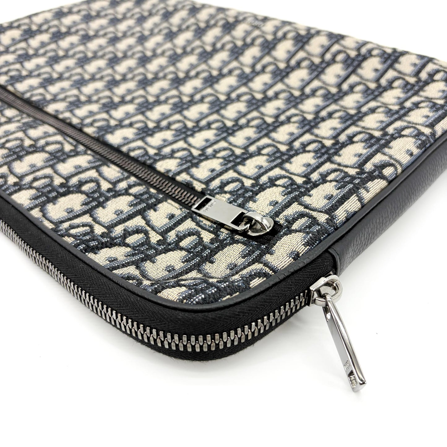 Dior Oblique A4 Document Holder Navy