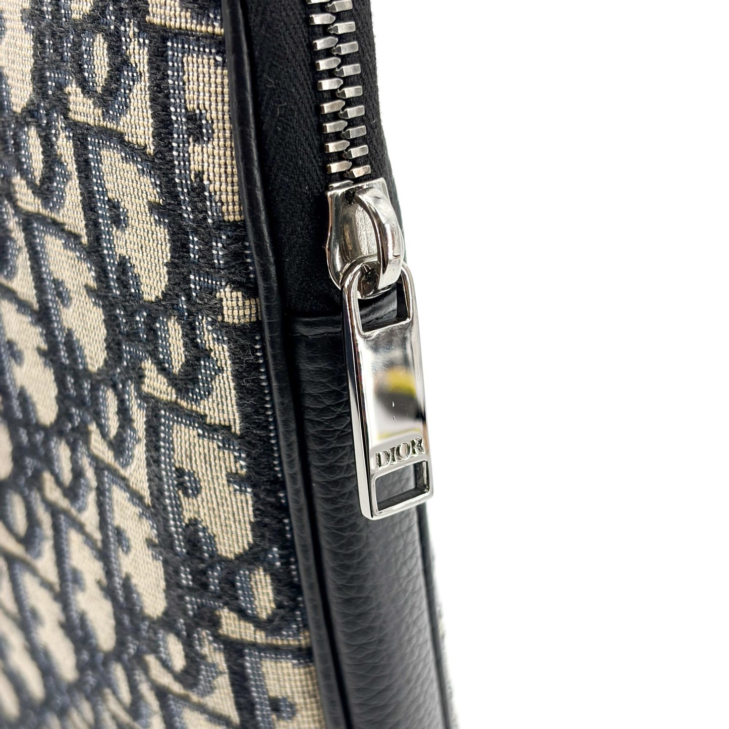 Dior Oblique A4 Document Holder Navy