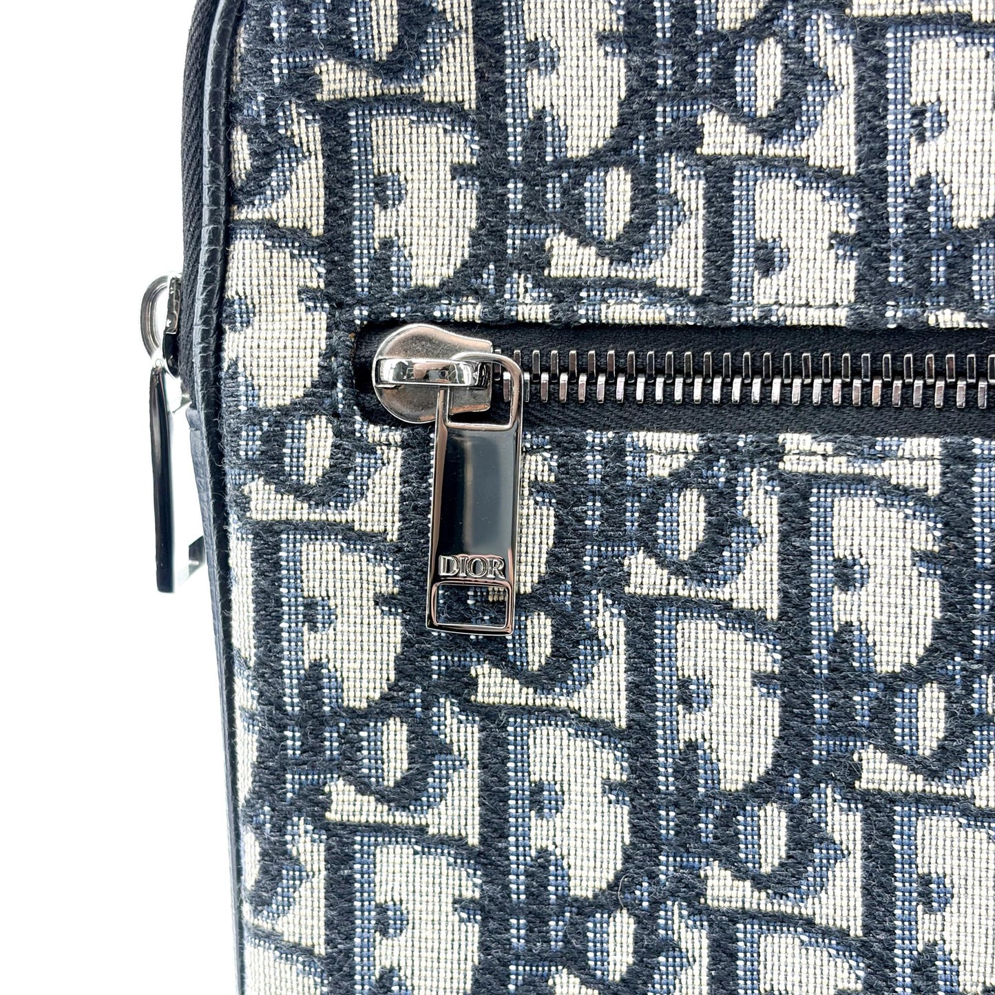 Dior Oblique A4 Document Holder Navy