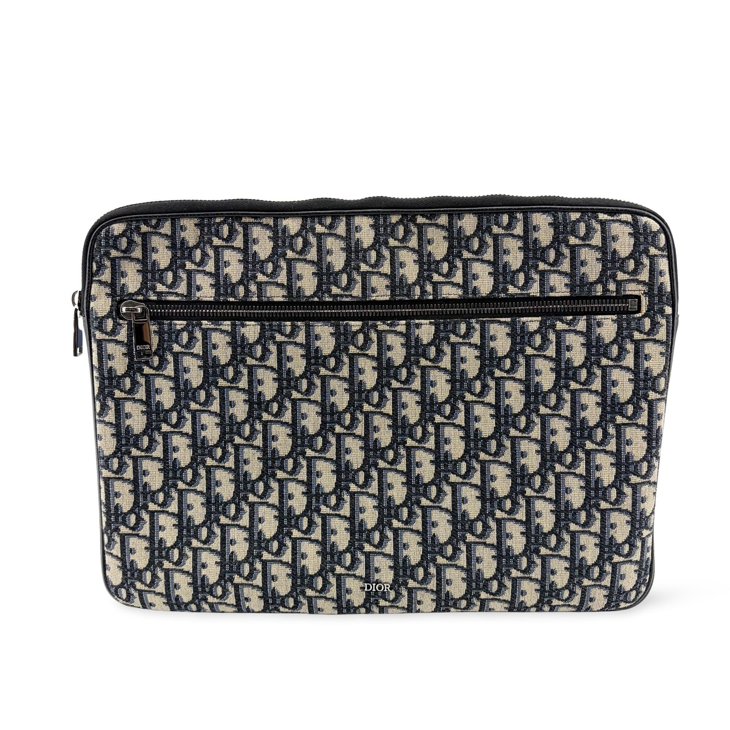 Dior Oblique A4 Document Holder Navy