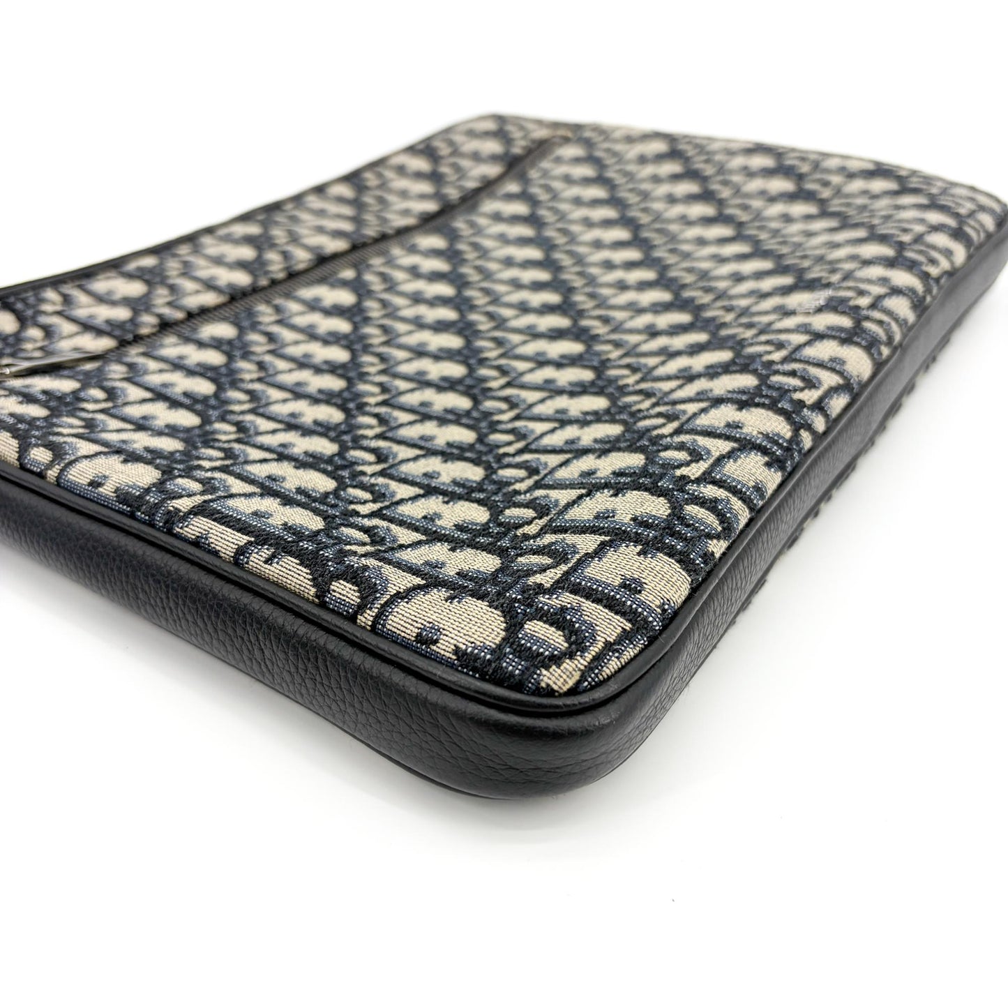 Dior Oblique A4 Document Holder Navy
