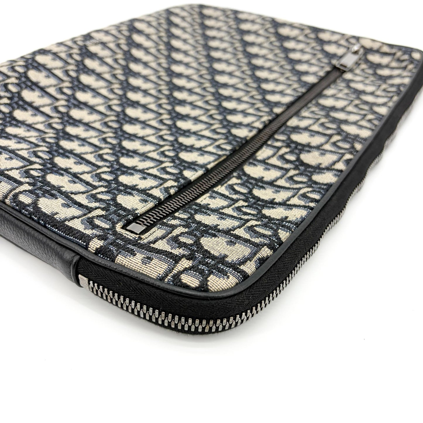 Dior Oblique A4 Document Holder Navy