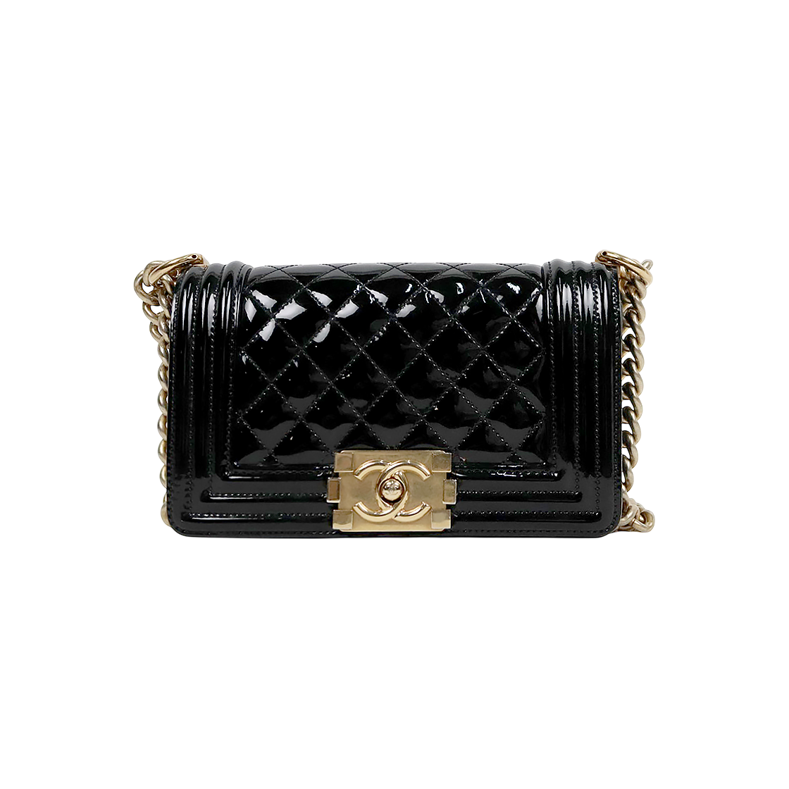 Chanel Black Small Faded Boy Bag