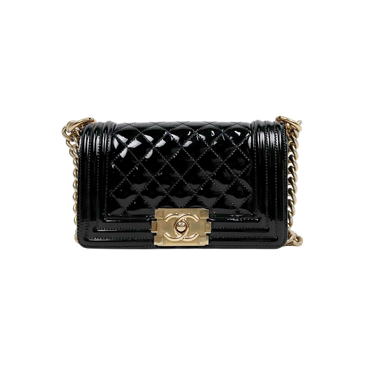 Chanel Black Small Faded Boy Bag