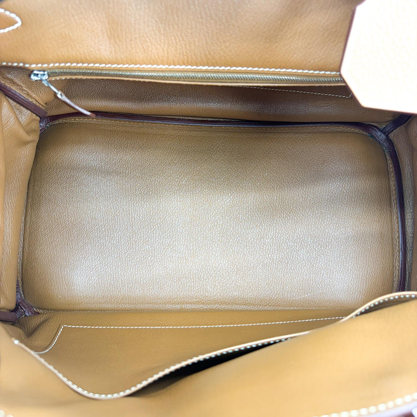 Hermès Birkin 35 Togo Brown Silver Hardware