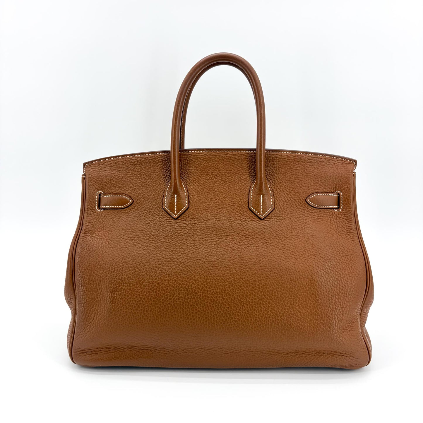 Hermès Birkin 35 Togo Brown Silver Hardware