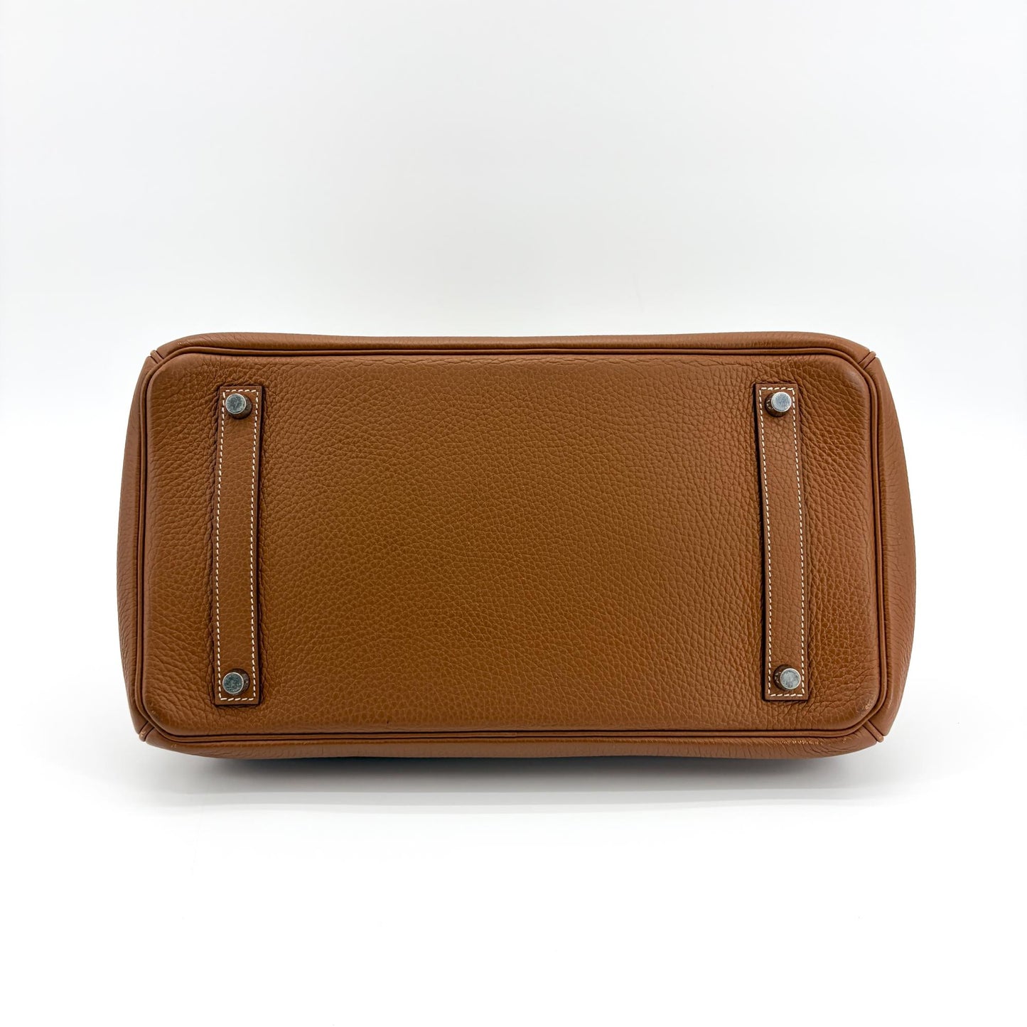 Hermès Birkin 35 Togo Brown Silver Hardware