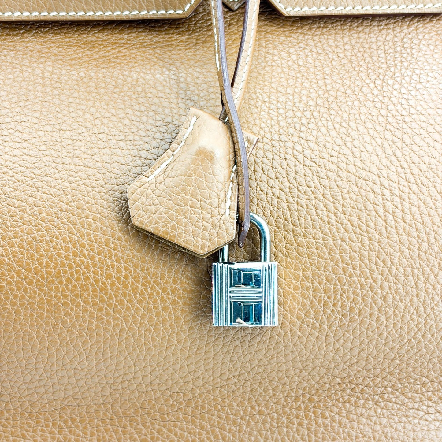 Hermès Birkin 35 Togo Brown Silver Hardware