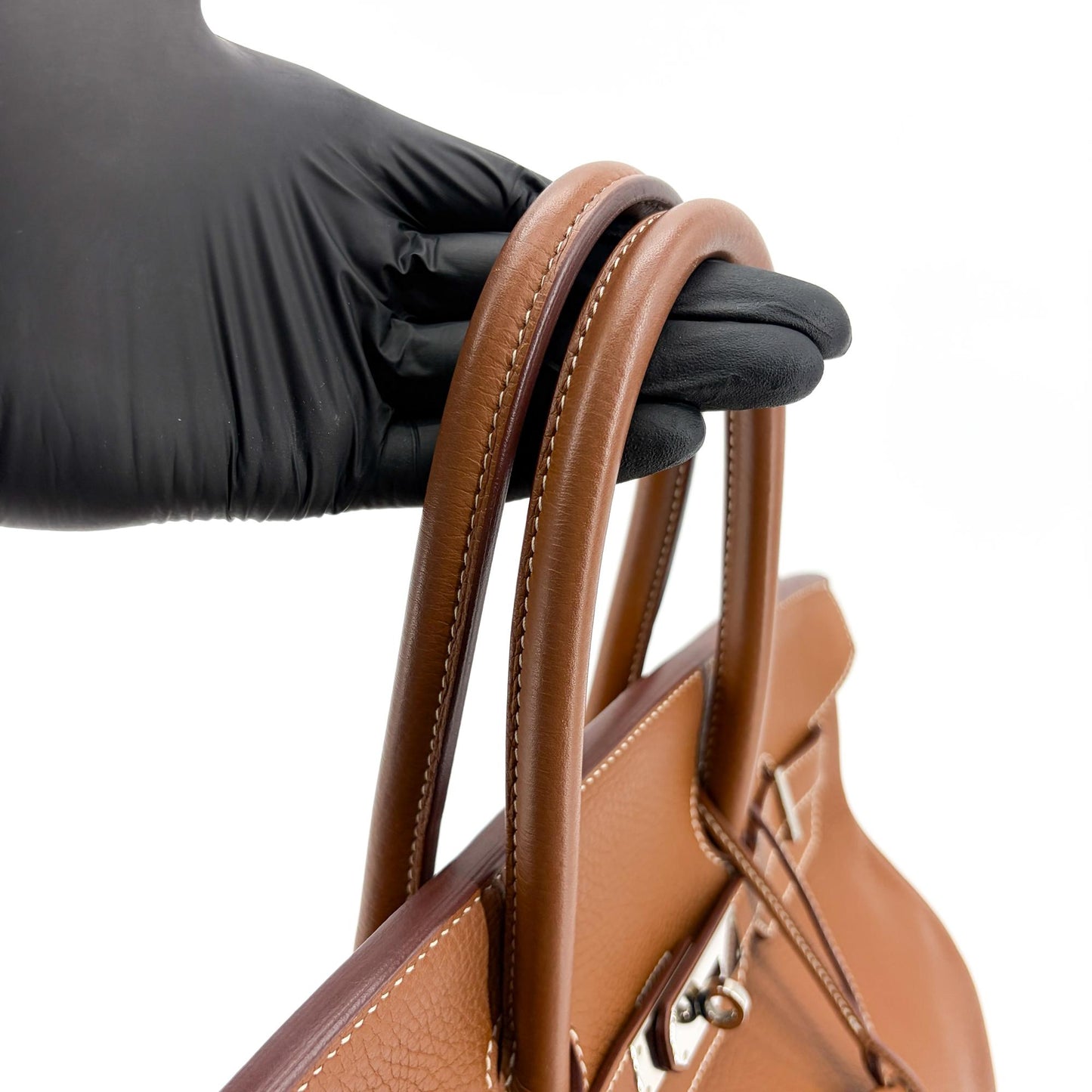 Hermès Birkin 35 Togo Brown Silver Hardware