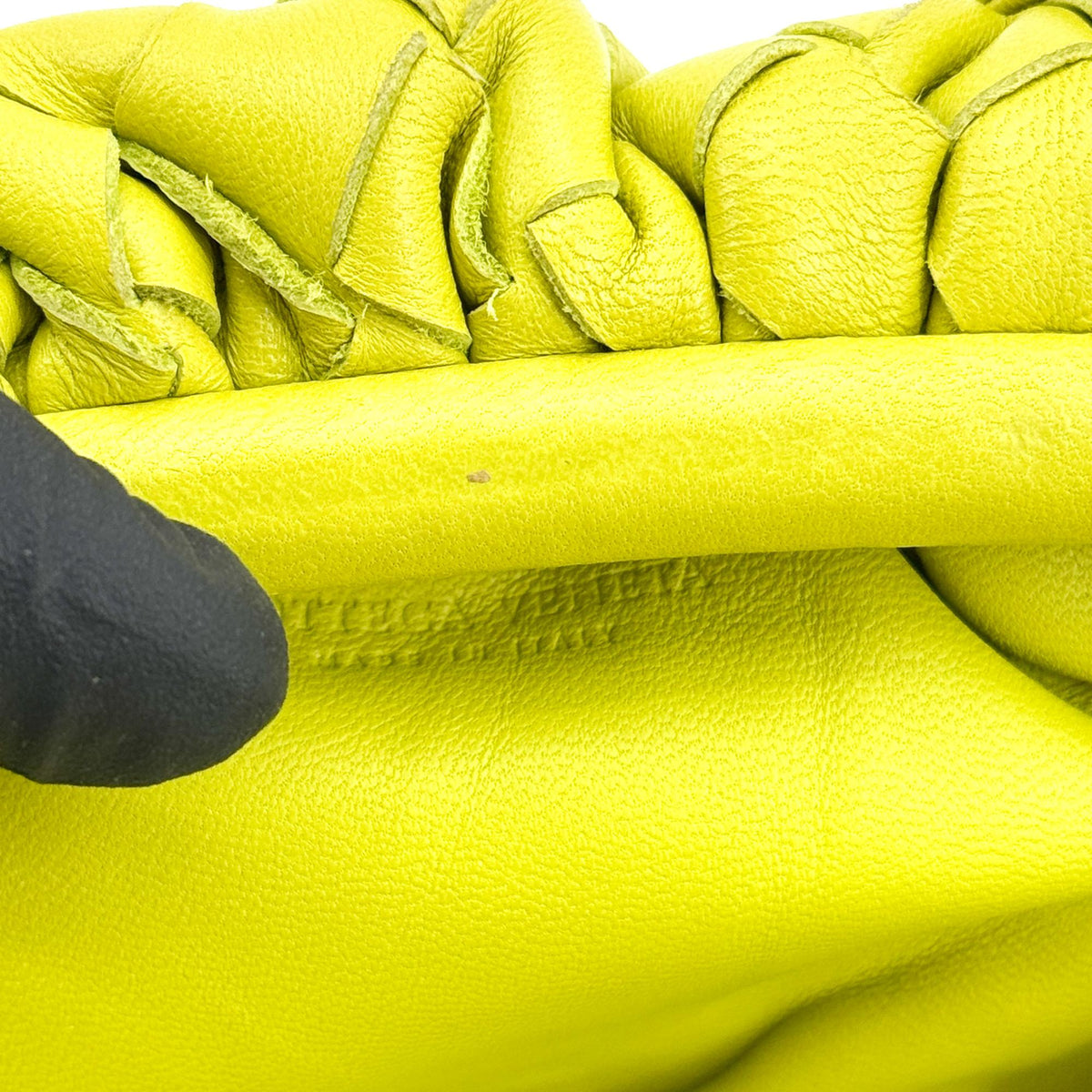 Bottega Veneta Intrecciato Mini Clutch Green