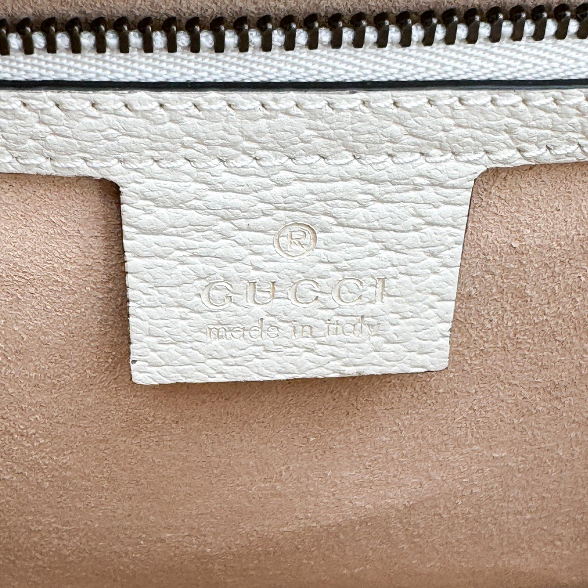 Gucci Ophidia Small Top Handle Bag White