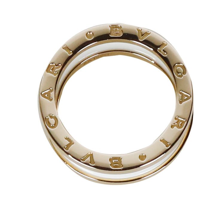 54 Ceramic B.Zero1 2-Band Ring