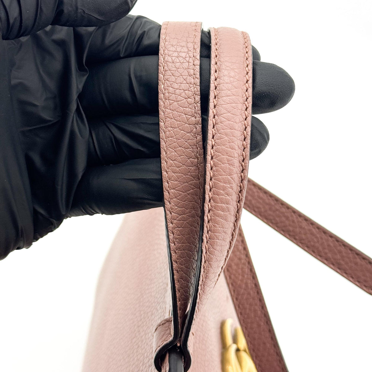 Gucci GG Marmont Small Top Handle Bag Rose Pink