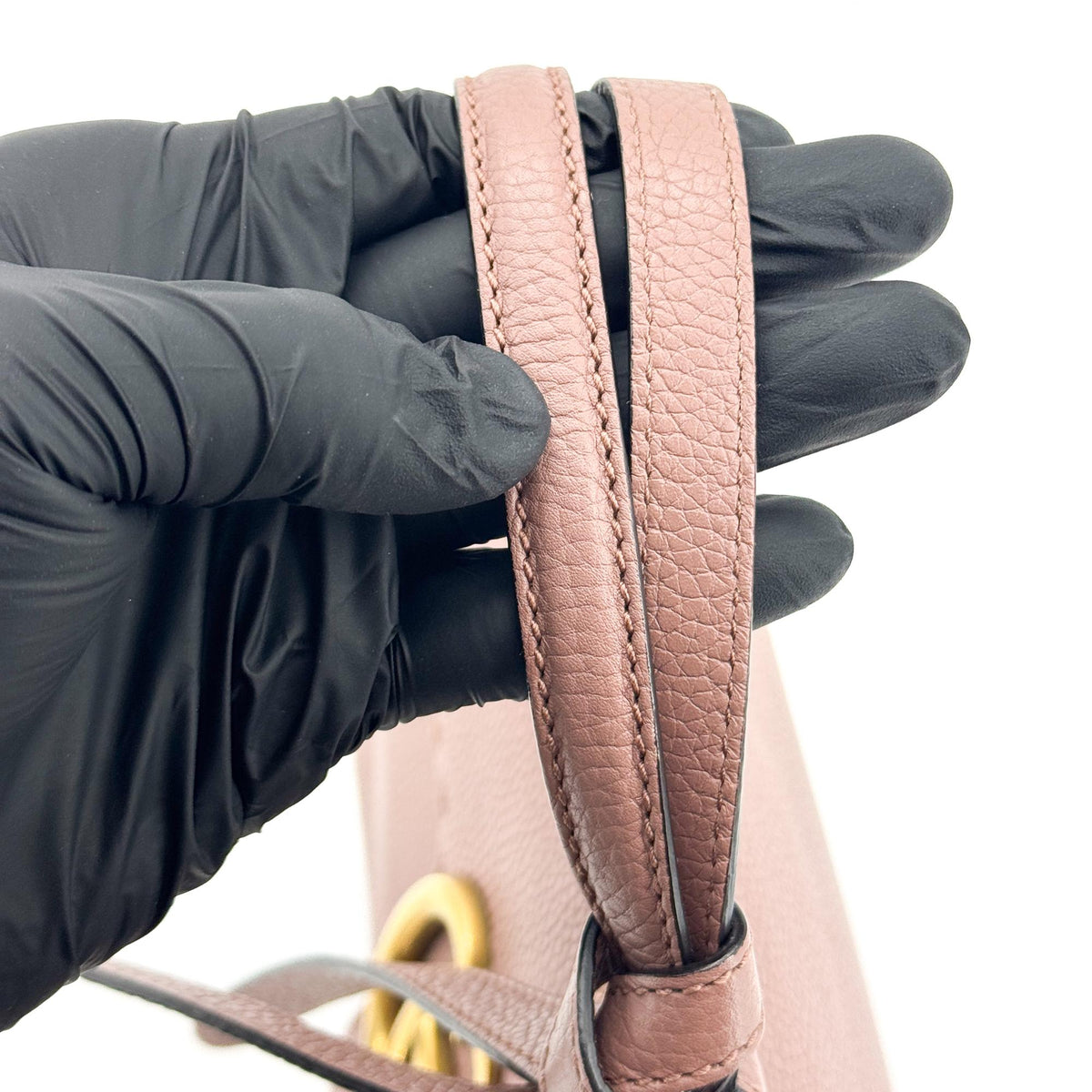 Gucci GG Marmont Small Top Handle Bag Rose Pink